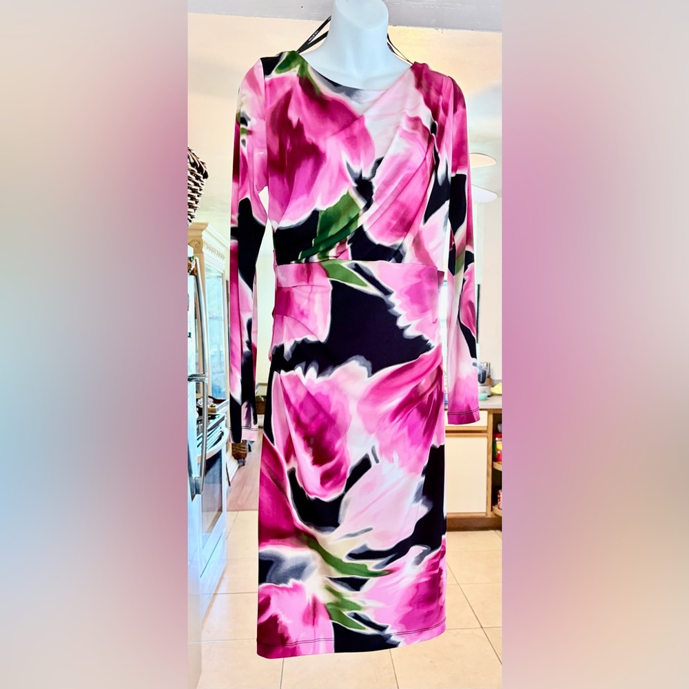 Halston Dress Fabulous Floral size 10